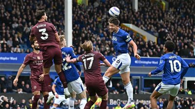 مانشستر سيتي يحقق فوزا صعبا على إيفرتون في الدوري الإنجليزي