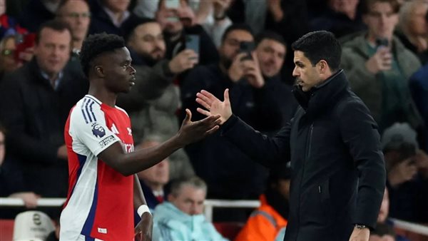 “لا تبدو خطيرة”.. أرتيتا يطمئن جماهير أرسنال على ساكا بعد إصابته “لا تبدو خطيرة”.. أرتيتا يطمئن جماهير أرسنال على ساكا بعد إصابته