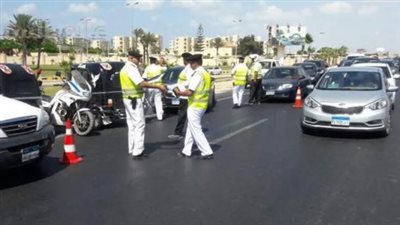حملات مرورية لرصد المخالفات فى القاهرة والجيزة اليوم 23 أبريل 2025