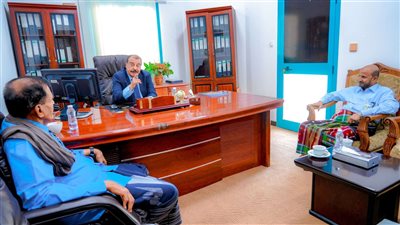 بن بريك يستقبل رئيس كتلة الوادي والصحراء بالجمعية الوطنية