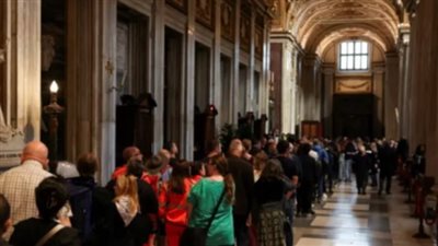 شاهد.. الصور الأولى لقبر البابا فرنسيس فى كنيسة سانتا ماريا ماجورى