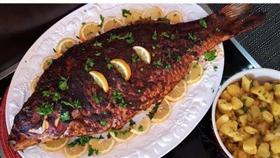 خلطة السمك المشوي