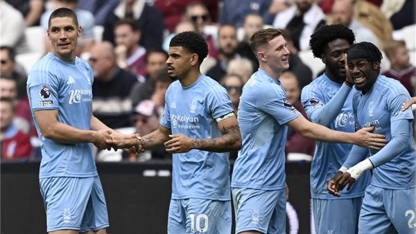 نوتينجهام يهزم وست هام ويحافظ على حظوظه في التأهل لـ دوري أبطال أوروبا