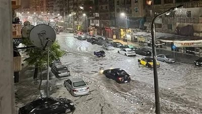 عاصفة غير مسبوقة.. ماذا حدث في الإسكندرية؟