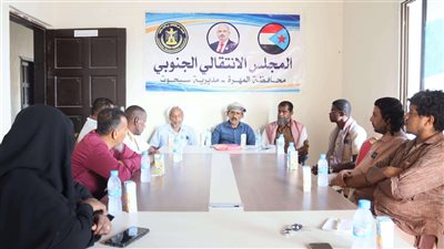 تنفيذية انتقالي سيحوت تستعرض القضايا التنظيمية والإدارية في اجتماعها الدوري