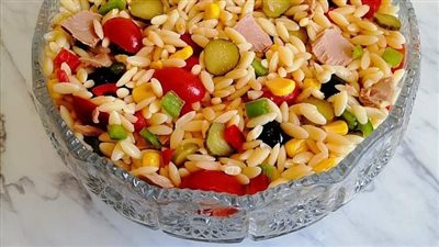 طريقة عمل سلطة لسان العصفور.. طبق شهي وسهل التحضير