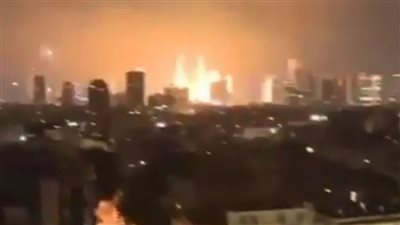 إطلاق موجة جديدة من الصواريخ الإيرانية على إسرائيل (فيديو)