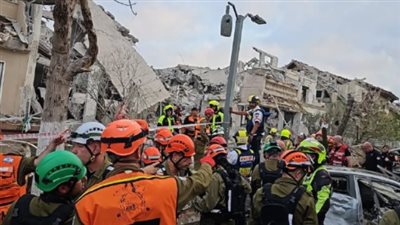 القناة الـ12 العبرية: مقتل 3 وإصابة 65 آخرين فى القصف الإيرانى على إسرائيل