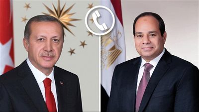 السيسي وأردوغان يناقشان التصعيد في منطقة الشرق الأوسط