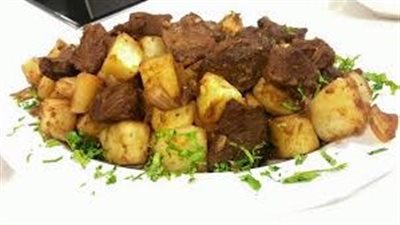 طريقة عمل كباب الحلة بالبطاطس 