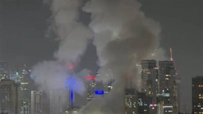  إصابة مبنى البورصة بمنطقة رامات غان قرب تل أبيب