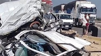 حبس السائق المتسبب فى مصرع 19 شخصا بالمنوفية وإجراء تحليل مخدرات له