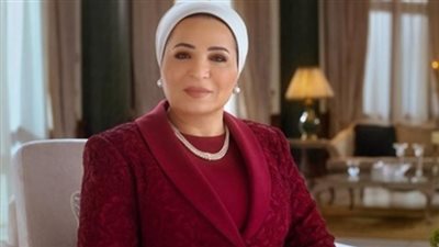  انتصار السيسي: قلوبنا يعتصرها الألم على بناتي ضحايا حادث المنوفية الأليم