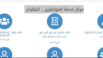  شقق الإسكان الاجتماعي 2025.. رابط مركز خدمة المواطنين - الطلبات cservices.shmff.gov.eg