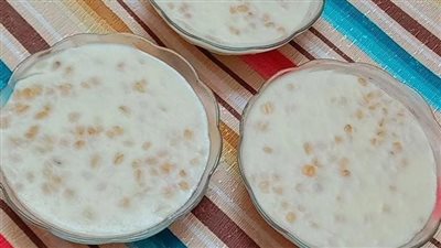 طريقة عمل العاشوراء بالنشا بخطوات بسيطة