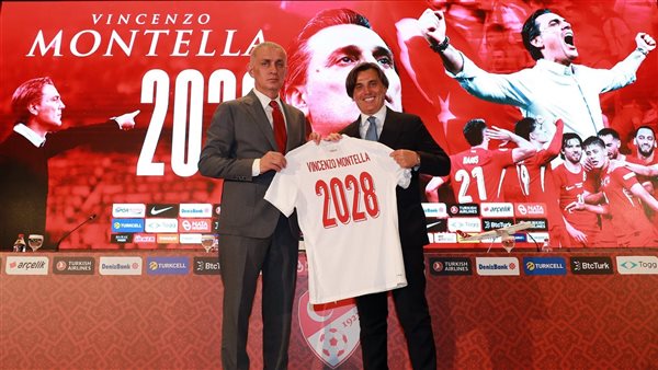 رسميًا.. الاتحاد التركي يعلن استمرار مونتيلا مع المنتخب حتى 2028