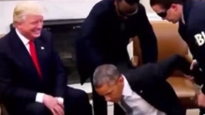 بالفيديو: ترامب ينشر مشهدًا زائفًا لاعتقال باراك أوباما باستخدام الذكاء الاصطناعي!