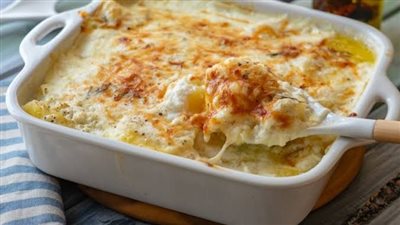 طريقة عمل البطاطس بالبشاميل 