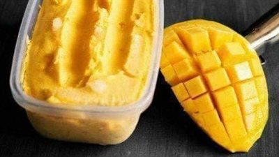 طريقة عمل ايس كريم مانجو صحي