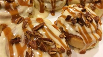 طريقة عمل السينابون بالمكسرات