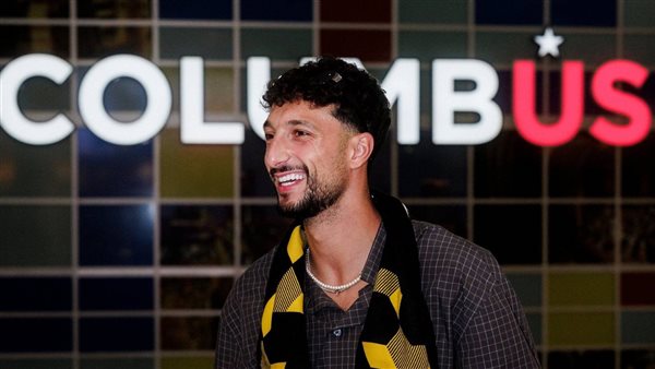 كولومبوس كرو يعلن وصول وسام أبو علي إلى أمريكا للانضمام إلى الفريق