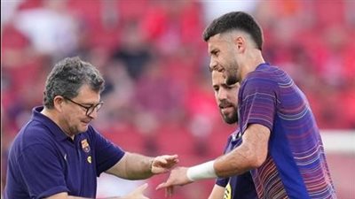 إصابة خوان جارسيا حارس برشلونة الجديد في عمليات الإحماء