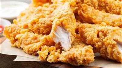 طريقة عمل ستربس الدجاج المقرمش 