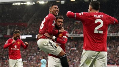مانشستر يونايتد يخطف انتصارا قاتلا من بيرنلي بالدوري الإنجليزي