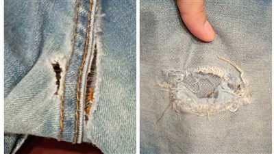 طريقة خياطة البنطلون المقطوع