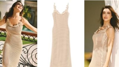 نانسي عجرم تخطف الأنظار بإطلالة أنيقة بفستان من إيلي صعب