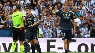 ريال مدريد يستأنف على طرد هويسن أمام سوسيداد في الدوري الإسباني