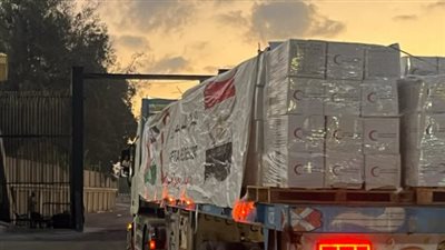 قافلة «زاد العزة» الـ 37.. جسر دعم إنساني من مصر إلى غزة