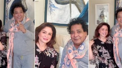 إلهام شاهين تبرز أبرز محطات مسيرتها مع كبار نجوم السينما المصرية