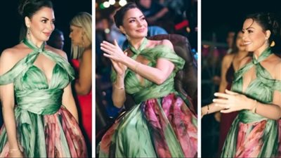 نرمين الفقي تتألق في مهرجان الغردقة للشباب.. إطلالة جريئة وجمال ساحر