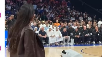 نادين نسيب نجيم تتعرض لموقف محرج خلال مباراة كرة سلة: فيديو يثير إعجاب الجمهور