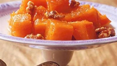 طريقة عمل صينية قرع العسل في الفرن