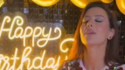 رضوي الشربيني تحتفل بعيد ميلادها الـ44 وتواصل التألق على الشاشة