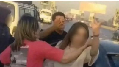 التحقيق مع المتهمين بفعل فاضح على المحور بعد انتشار فيديو على مواقع التواصل