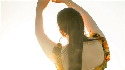 استعدادات عبير صبري لمسلسلها الجديد 