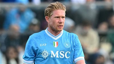 دي بروين يتوج بجائزة أفضل لاعب في نابولي خلال شهر سبتمبر