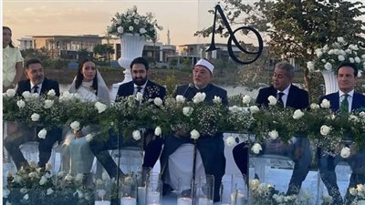 خالد الجندي يعقد قران نجل الإعلامي خيري رمضان وسط أجواء عائلية مبهجة