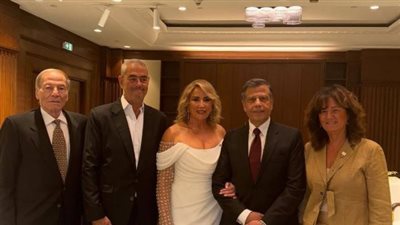 بوسي شلبي تطلق الزغروادة في حفل عقد قران إيناس الدغيدي