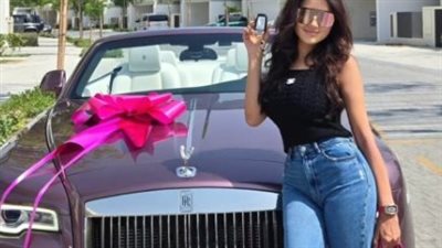 هدية عيد ميلاد فاخرة لمير عمر من زوجها المخرج محمد سامي