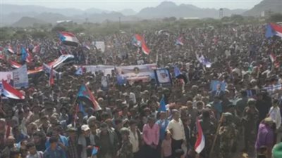 استمرار التوافد إلى فعاليات ثورة 14 أكتوبر في الضالع