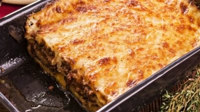 طريقة عمل مسقعة بالبشاميل