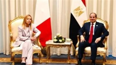 ميلوني من شرم الشيخ: ملتزمون بدعم خطة السلام والمساهمة في إعادة إعمار غزة بالتعاون مع مصر