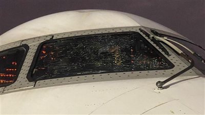 نجاة بعثة منتخب نيجيريا من كارثة بعد تهشم زجاج الطائرة| تفاصيل