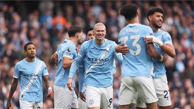 هالاند يقود مانشستر سيتي للفوز على إيفرتون والارتقاء لصدارة الدوري الإنجليزي