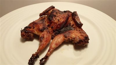 طريقة عمل الحمام المشوي