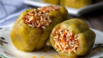 طريقة عمل الفلفل المحشي 